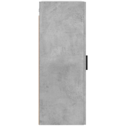 vidaXL Single Door Concrete Grey Wall Mounted Cabinet - Size: 90 x 34.5 x 34cm - Wilko - thumbnail 7