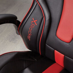 X Rocker Maverick Gaming Chair - Black / Red - thumbnail 4