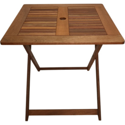 Samuel Alexander Windermere Wooden 4 Seater Square Outdoor Table - Black - Wilko - thumbnail 3