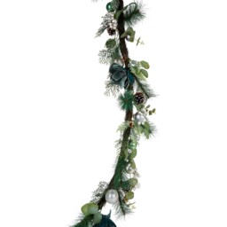 Emerald Magnolia Garland Green - Wilko - thumbnail 3