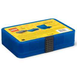 LEGO Blue Iconic Sorting Box - Size: 26.7 x 17.8 x 6.6cm - Wilko - thumbnail 5