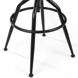 Julian Bowen Barbican Brown Bar Stool - Size: Single - Black - Wilko - thumbnail 6