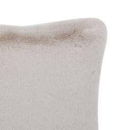 Divante Mink Rabbit Faux Fur Cushion 45 x 45cm - Wilko - thumbnail 3