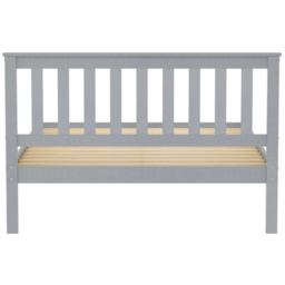 Denver King Size Grey Wooden Bed - Birlea - Wilko - thumbnail 7