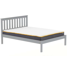 Denver King Size Grey Wooden Bed - Birlea - Wilko - thumbnail 4