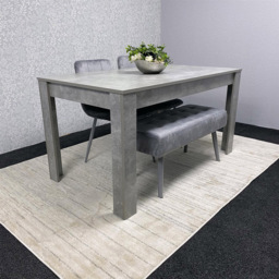 Kosy Koala 4 Seater Stone Dining Set Grey - Wilko - thumbnail 5