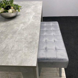 Kosy Koala 4 Seater Stone Dining Set Grey - Wilko - thumbnail 3