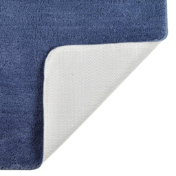 Allure Bath Fashions Mid Blue Microfibre Luxury Non-Slip Bath Mat 50 x 80cm - Wilko - thumbnail 4