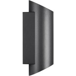 Nordlux Nico Round 22 Black Wall Light - Size: 23.5 x 7.7 x 23.5cm - Wilko - thumbnail 4