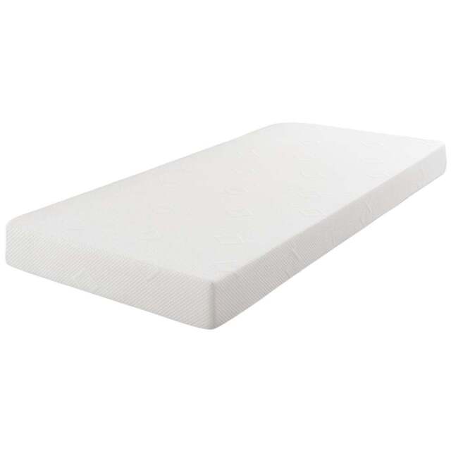 The Foam People Westwood European Single Dual Layer Memory and Firm Foam Mattress 4 inch - White - Wilko - image 1