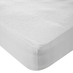 DreamEasy Terry Waterproof Pillow Protector Pair - Size: 48 x 74cm - White - Wilko - thumbnail 3