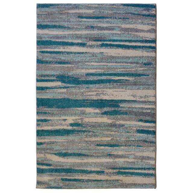 Homemaker Villa Duck Egg Rug 120 x 170cm - Blue - Wilko - image 1