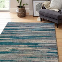 Homemaker Villa Duck Egg Rug 120 x 170cm - Blue - Wilko - thumbnail 4