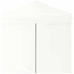 vidaXL 2 x 2m White Foldable Party Tent with Sidewalls - Wilko - thumbnail 5