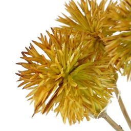 Leaf Yellow Craspedia Single Stem Artificial Flower 6 Pack - Size: 85 x 25 x 25cm - Wilko - thumbnail 3