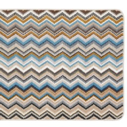 My Mat Candy Multicolour Natural Zig Zag Stain Resistant Mat 67 x 200cm - Wilko - thumbnail 4