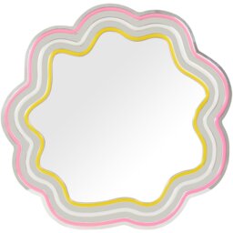 Flower Silhouette Neon Mirror - The Port. Co Gallery - Wilko - thumbnail 1