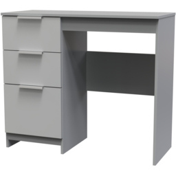Crowndale Plymouth 3 Drawer Uniform Grey and Dusk Grey Vanity Ready Assembled - Size: 40 x 93 x 79cm - Wilko - thumbnail 3