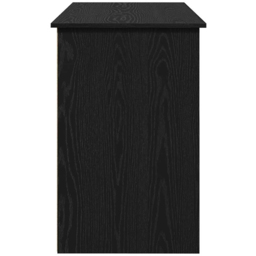 vidaXL 3 Drawer Single Shelf Computer Desk Black - Size: 75 x 102 x 50cm - Wilko - thumbnail 6