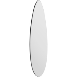 The Tear Drop Frameless Wall Mirror 160 x 60cm - Black - MirrorOutlet - Wilko - thumbnail 4