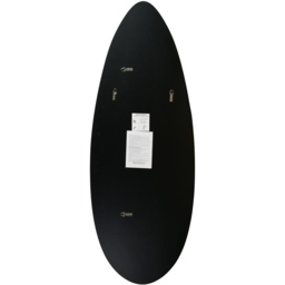 The Tear Drop Frameless Wall Mirror 160 x 60cm - Black - MirrorOutlet - Wilko - thumbnail 6