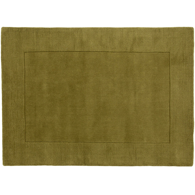 Esselle Home Esme Olive Wool Rug 160 x 230cm - Size: 230 x 160 x 1.8cm - Green - Wilko - image 1