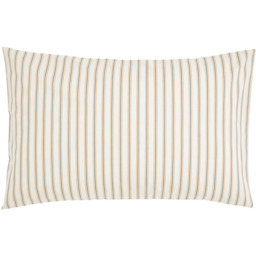 Helena Springfield Ticking Stripe Single Graphite and Copper Duvet Set - Graphite / Copper - Wilko - thumbnail 3