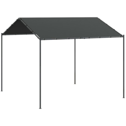 vidaXL 3 x 3m Anthracite Canopy Tent - Grey - Wilko - thumbnail 3
