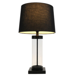 Astley Black Table Lamp - Size: 33 x 58 x 33cm - Wilko - thumbnail 3