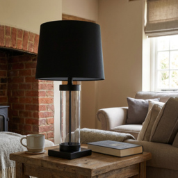 Astley Black Table Lamp - Size: 33 x 58 x 33cm - Wilko - thumbnail 7