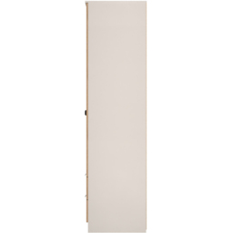 Crowndale Bora 2 Door 2 Drawer Gold Oak and Kashmir Tall Double Wardrobe - Size: 2 Door, 2 Drawer - Cream - Wilko - thumbnail 4