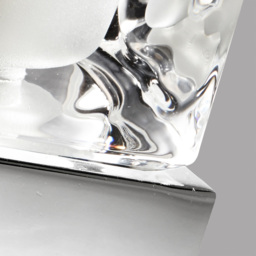 Lighting Collection Ice Cube Glass Shade Touch Lamp - Size: 10 x 7.2 x 7.2cm - Clear - Wilko - thumbnail 5