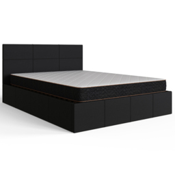 GFW Small Double Black End Lift Ottoman Bed - Wilko - thumbnail 3