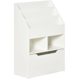 Playful Haven White Kids Bookshelf - Size: 60 x 29.9 x 90cm - Wilko - thumbnail 3