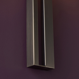 Merano Macrenta Brushed Bronze and Mink Wall Lamp - Size: 14 x 32 x 50cm - Brown - Wilko - thumbnail 7