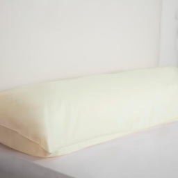 Serene Ivory Bolster Pillowcase 50 x 182cm - Size: Single - Cream - Wilko - thumbnail 3