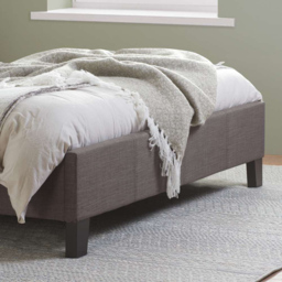 Berlin King Size Grey Polyester Bed - Birlea - Wilko - thumbnail 6
