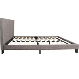 Berlin King Size Grey Polyester Bed - Birlea - Wilko - thumbnail 4