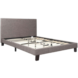 Berlin King Size Grey Polyester Bed - Birlea - Wilko - thumbnail 3