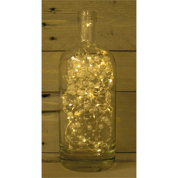 Luxform White Garden Solar Micro 50 LED String Light - Size: 7.5 x 12 x 0.56cm - Wilko - thumbnail 4