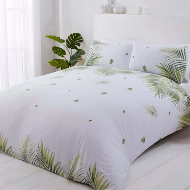 Rapport Home PH Tropics Super King Green Duvet Set - Wilko - image 1