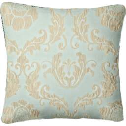 Intimates Damascus Duck Egg Filled Cushion 43 x 43cm 2 Pack - Blue - Wilko - thumbnail 1