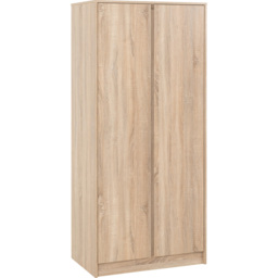 Seconique Malvern Sonoma Oak Effect 3 Piece Bedroom Furniture Set - Brown - Wilko - thumbnail 4