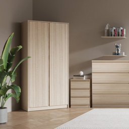 Seconique Malvern Sonoma Oak Effect 3 Piece Bedroom Furniture Set - Brown - Wilko - thumbnail 7
