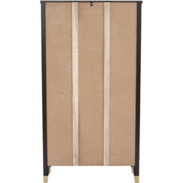 Palazzi 4 Shelves Black Bookcase - Size: 4 Shelf - Wilko - thumbnail 6