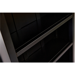 Palazzi 4 Shelves Black Bookcase - Size: 4 Shelf - Wilko - thumbnail 7