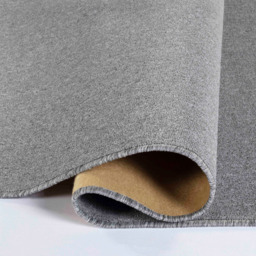 Desire Rugs Simple Silver Low Pile Felt Backing Tufted Rug 230 x 160cm - Size: 160 x 230cm - Wilko - thumbnail 5