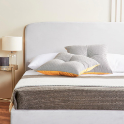 Home Treats Single Velvet Ottoman Bed - Grey - Wilko - thumbnail 6
