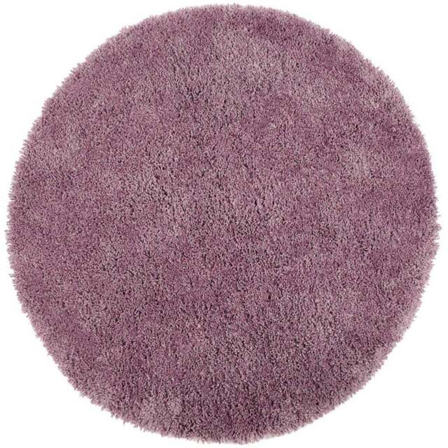 Origins Chicago Lavender Round Rug 133cm - Size: 133 x 133cm - Purple - Origins Rugs - Wilko - image 1