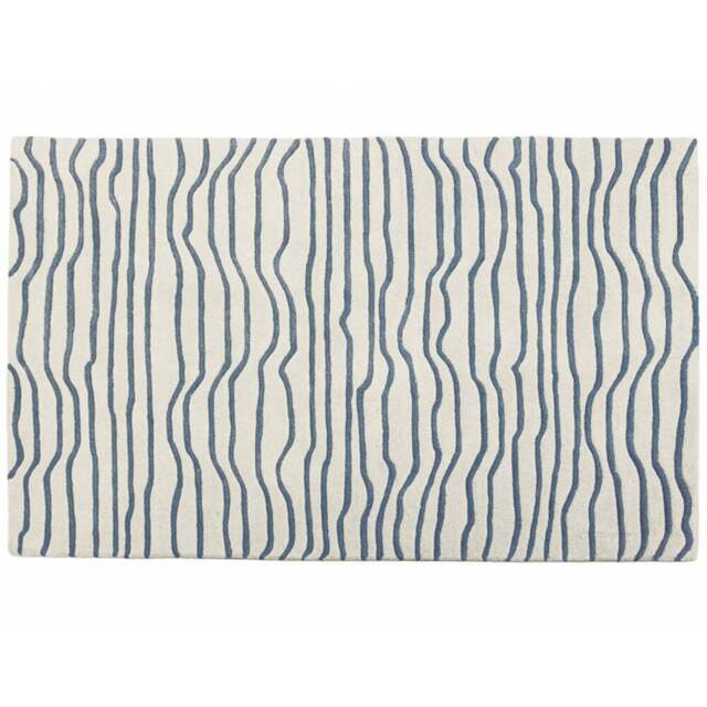 Esselle Home Aura Dune Natural and Blue Rug 200 x 290cm - Wilko - image 1